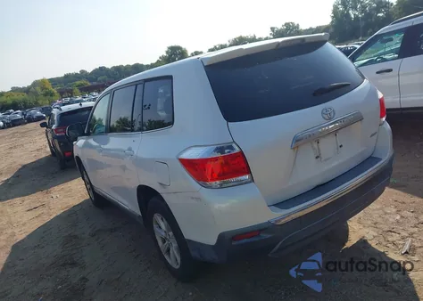 2012 Toyota Highlander Se из США, поврежденный, VIN 5TDBK3EH0CS123558